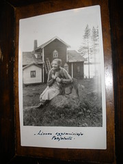 Photo postcard from Ilmari Kianto to Frithiof Tikanoja