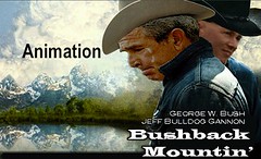 brokeback mountain, george w bush & jeff gannon