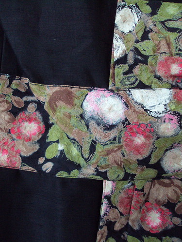 Vintage Silk Cocktail Dress (Detail)