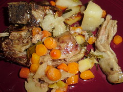 Goat with vegetables - ready to eat
