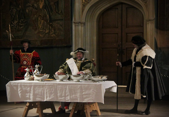 Henry VIII is dining