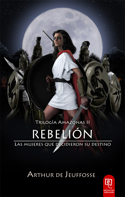 Ilustración de portada: Rebelión - Trilogía Amazonas II