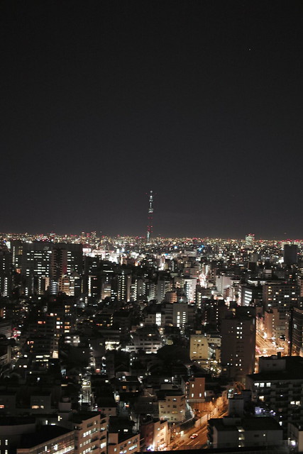 Tokyo Sky tree at night