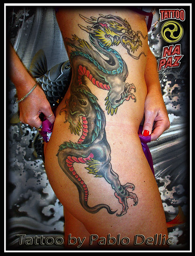 Dragao Tatuagem Feminina Tattoo by Pablo Dellic