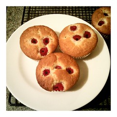 More happy-face muffins