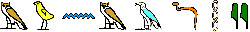 Monmajhi in Hieroglyphics