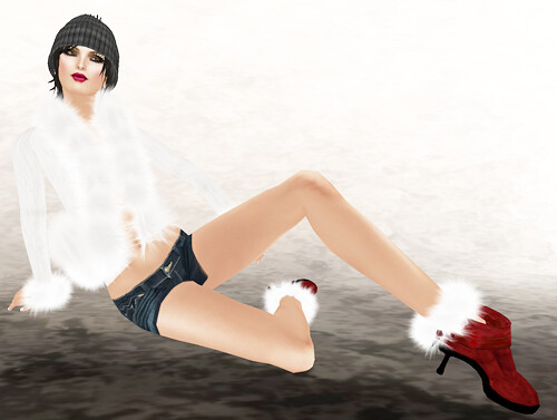 Nick Ree white fur coat and boots for free + YS&YS Skin hunt item