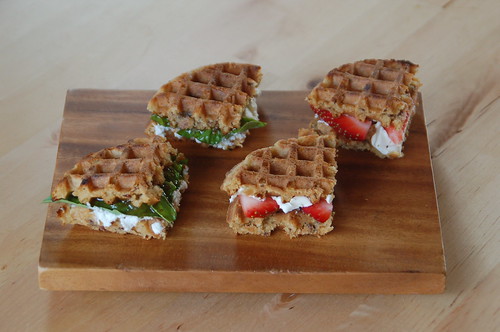Brunch - Waffle sandwiches