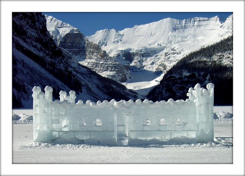 Ice Palace in Lake Louise