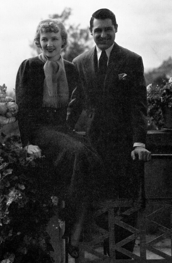 Virginia Cherrill and Cary Grant