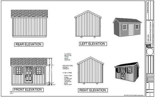 10X14 Shed Plans