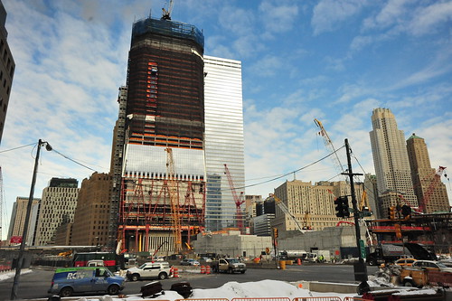 FREEDOM TOWER  /  One World Trade Center Plaza   -   Lower Manhattan, New York City   -    01/17/11