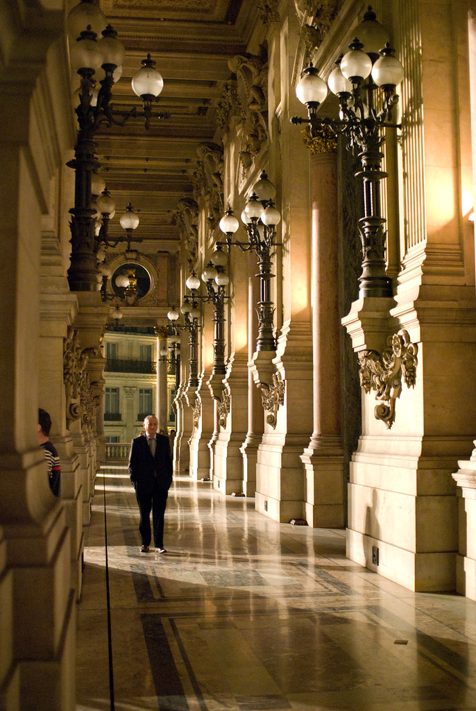 La terrasse de l'Opéra Garnier