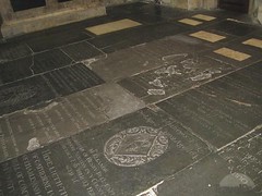 Bath Abbey Floor Monuments