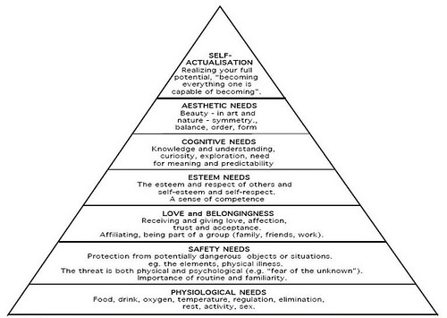 Hierarchy of needs