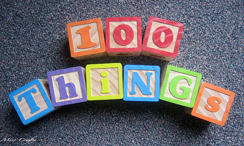 100 Things Sign