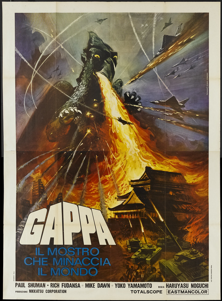 Gappa, The Triphibian Monsters (Nikkatsu, 1967). Italian