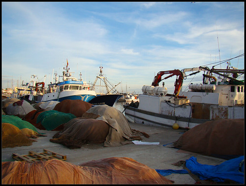 Aparejos pescadores Caleta de Vélez
