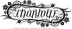 "Charlotte" Ambigram