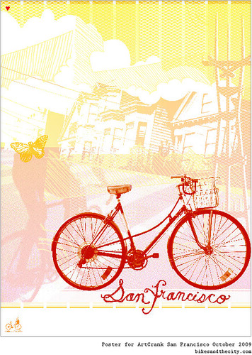 Bikes and the City for Artcrank 2009