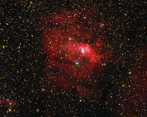 Bubble Nebula LRGB with Ha
