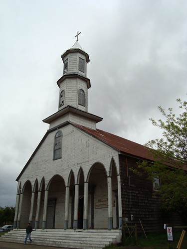 Wooden church on Isla Chiloe