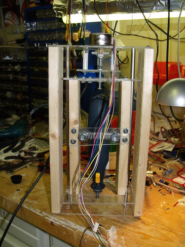 Z-Axis version 2 - with rotary tool installed.