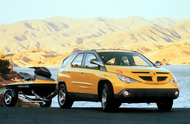 1999 Pontiac Aztek Concept Vehicle. General Motors Press Photo Copyright GM
