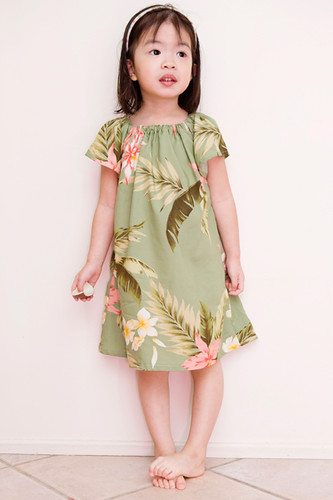 4 Year Old Peasant Dress with Flutter Sleeves