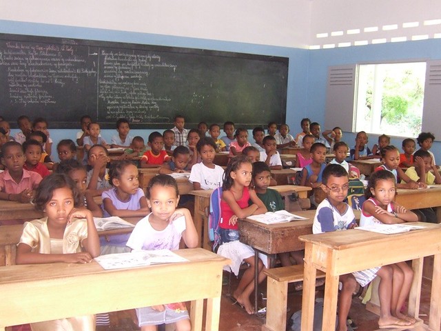 Aula de educación primaria