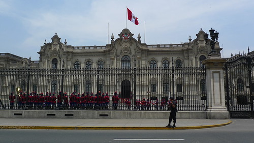 Changing of the Guard - Lima, Peru