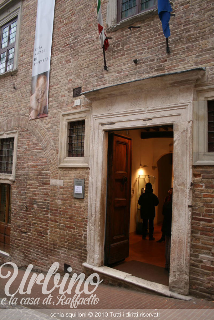 Urbino, e la casa di Raffaello