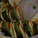 Pork belly buns with pickled cukes, green onions, hot sauce - a la Momofuku