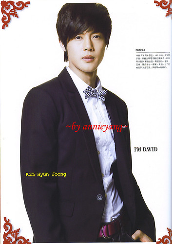 SS501 (Kim Hyun Joong) Top Idol Taiwan Magazine Issue 7 2010