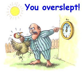 you_overslept