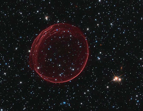 Hubble Supernova Bubble