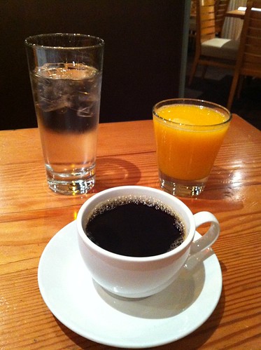 Water, OJ & Coffee