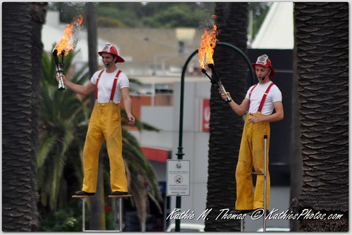 Buskers posing as firemen: day 9