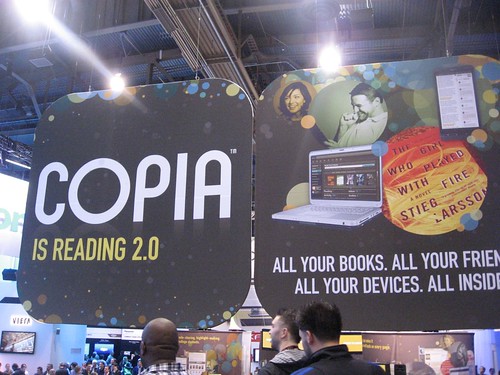 Copia was at CES in full force
