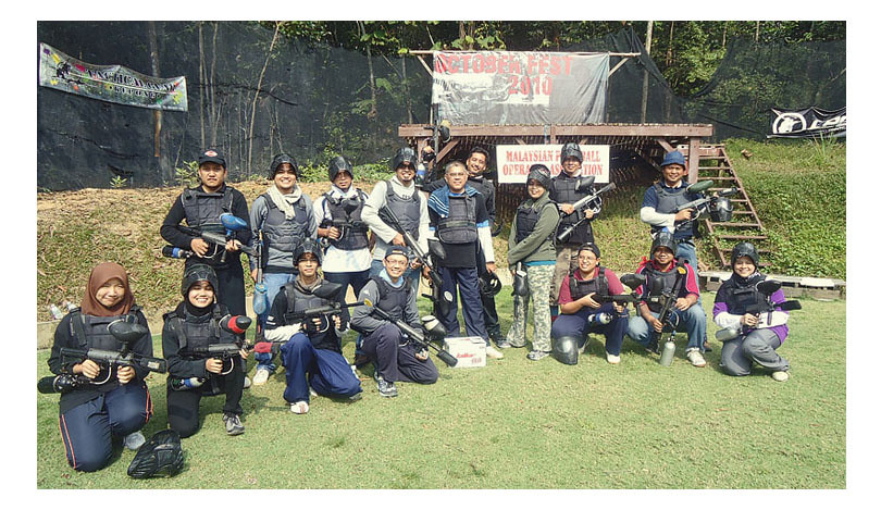 Paintball With Officemates