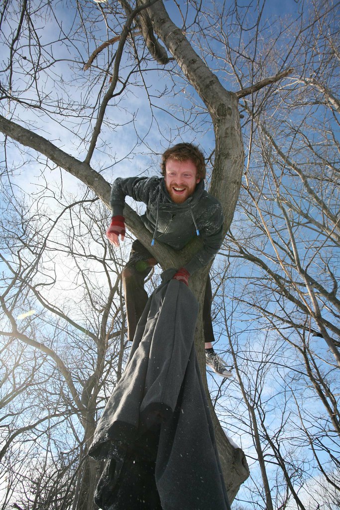 Vincent up-a-tree outtake