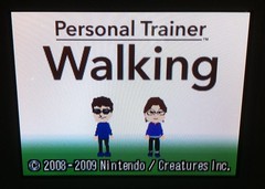 personal trainer walking (nintendo ds)