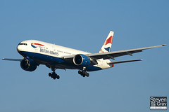 G-VIIU - 29963 - British Airways - Boeing 777-236ER - 101205 - Heathrow - Steven Gray - IMG_5409