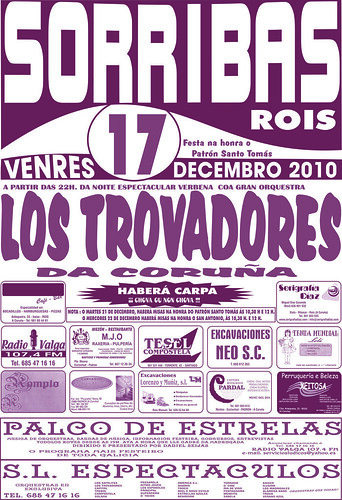 Rois - Sorribas 2010 - cartel de decembro