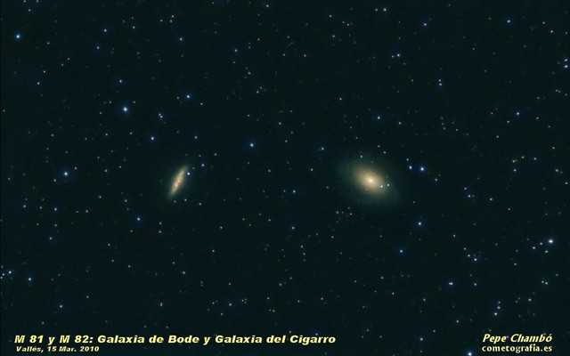 M 81 & M 82: Bode and Cigar Galaxies