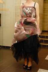 Alina purtant rochia pictata