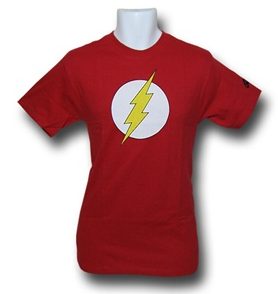 flash superhero t shirt