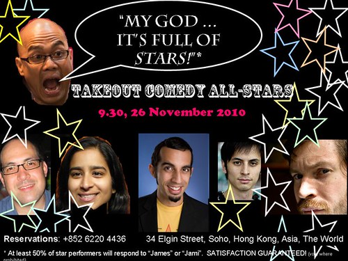 Take Out Comedy All Stars Poster
