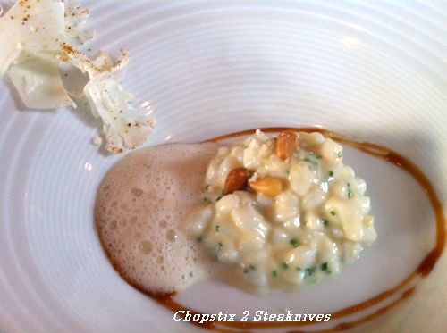 risotto of squid