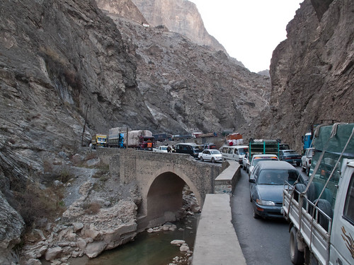 Gridlock on the Kabul Jalalabad Highway